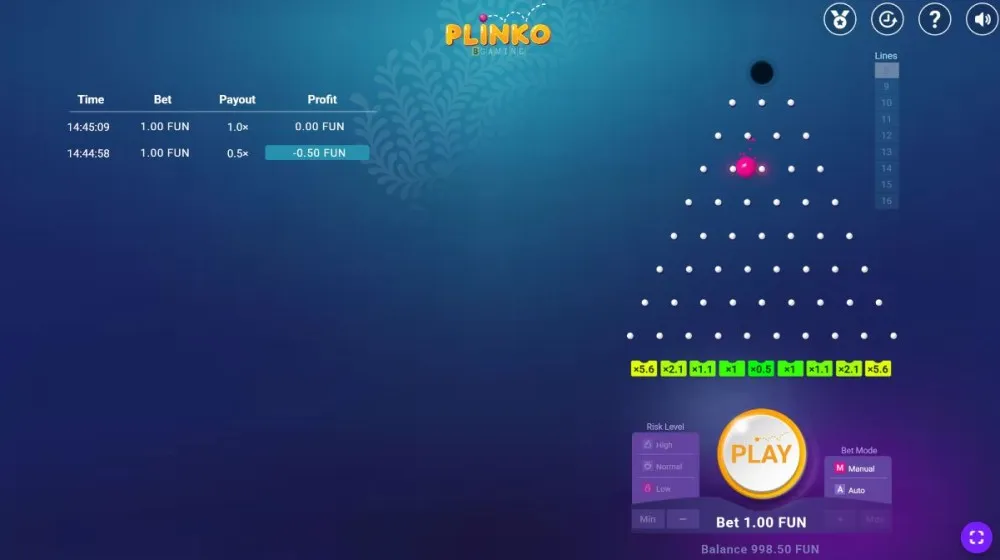 Hra Plinko Recenze